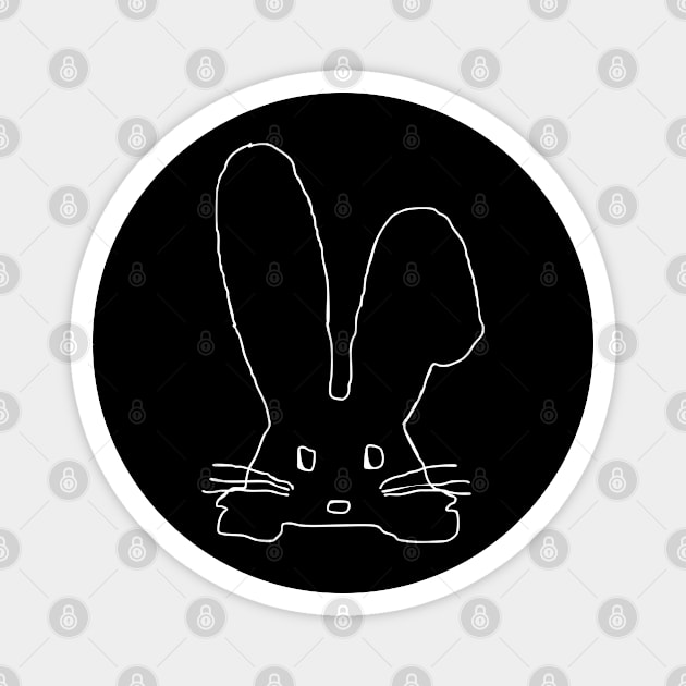 Bunny ears Magnet by NomiCrafts